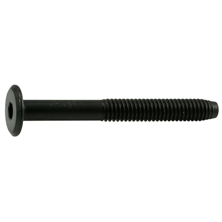 Midwest Fastener Binding Screw, 18 (Coarse), Steel, Black, 6 PK 37545
